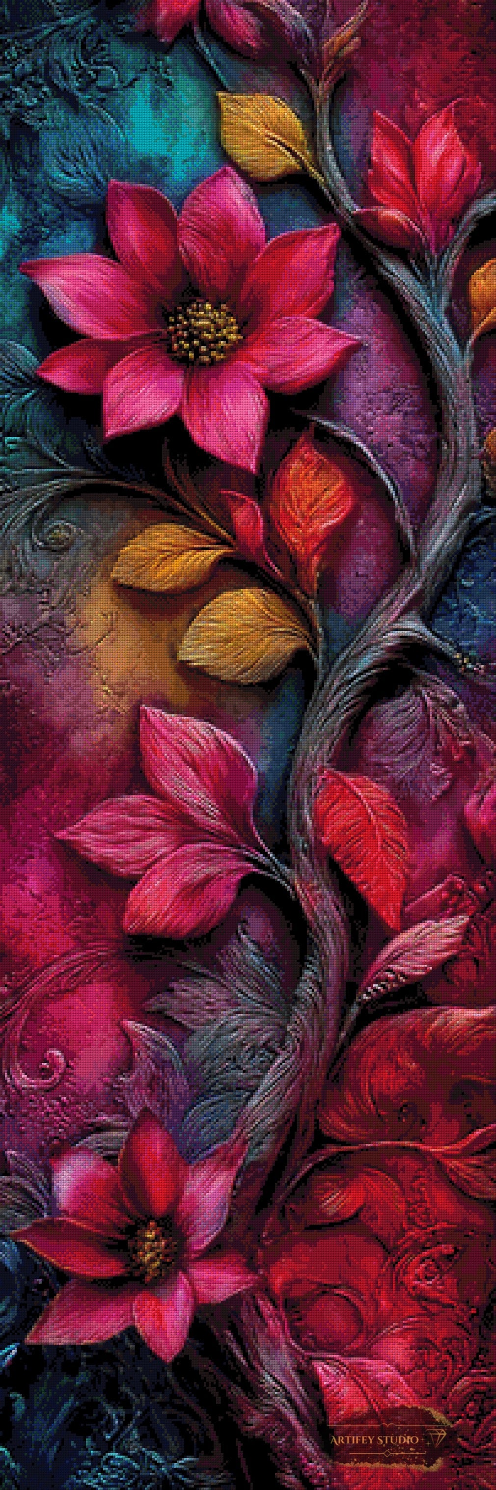 Fictional Flora by SkyMor 50x150 mit 220 Farben