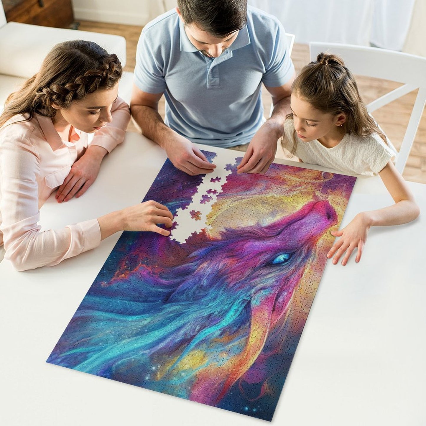 Space Dragon by Morrigan Jigsaw Puzzles