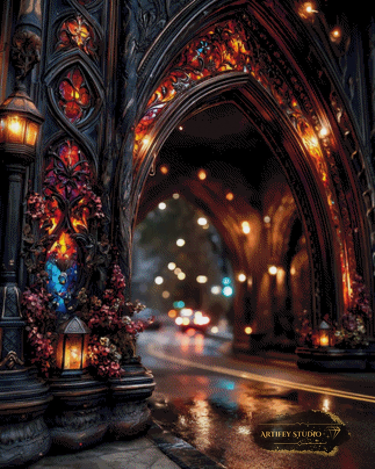 Porta Lucis by Mirael 80x100 mit 220 Farben