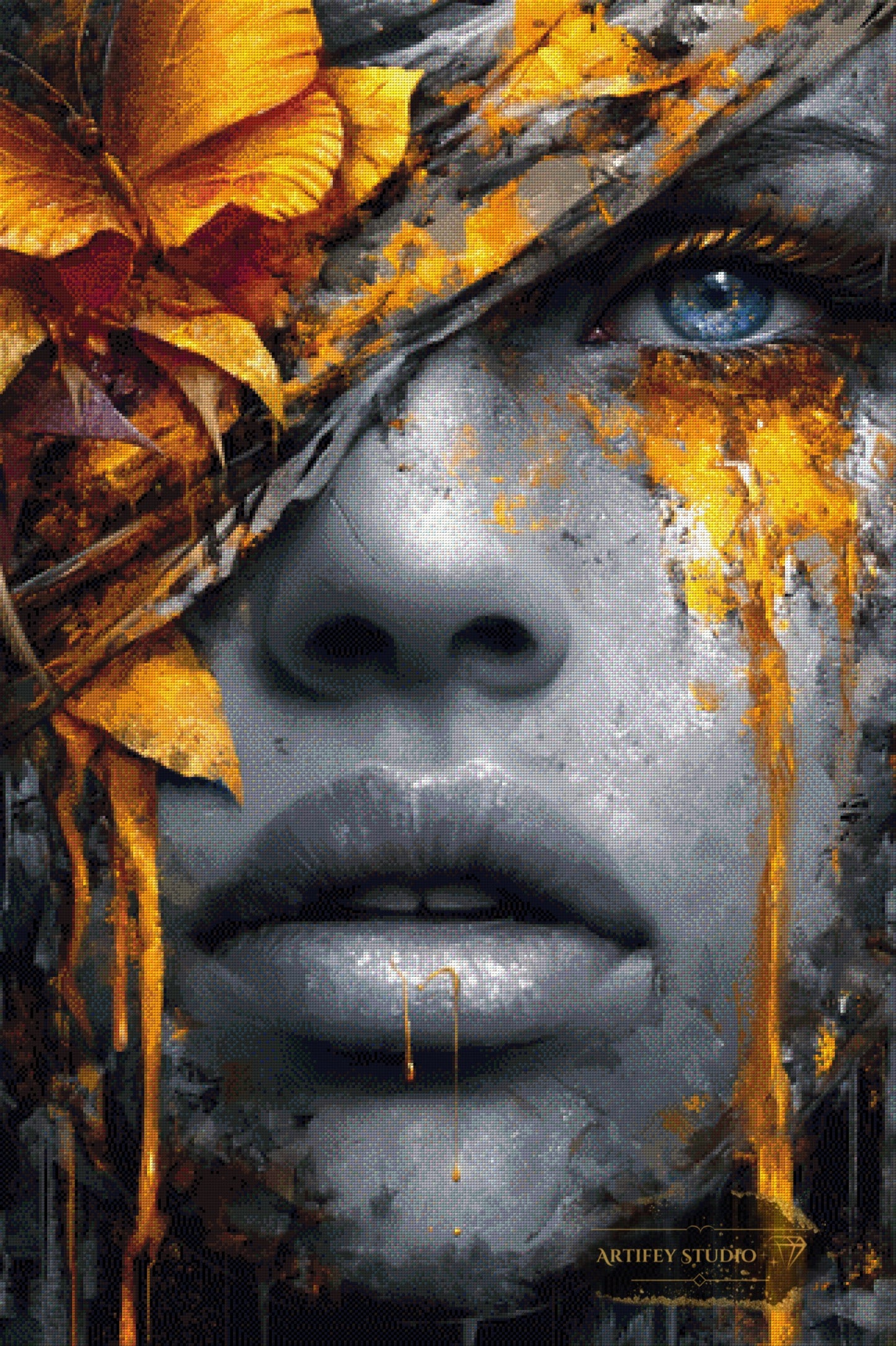 Herbstfieber by Mirael 80x120 mit 200 Farben