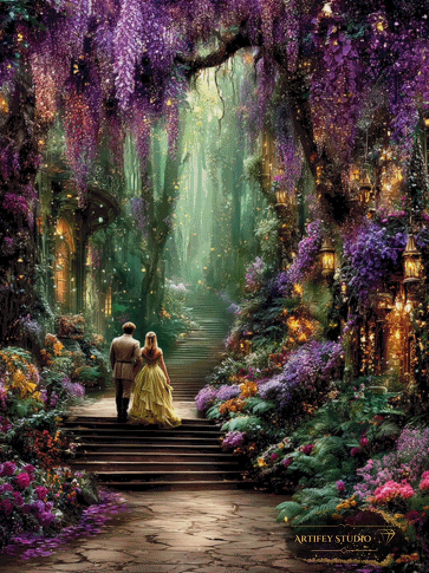 Nachtzauber by Morrigan 90x120 mit 260 Farben