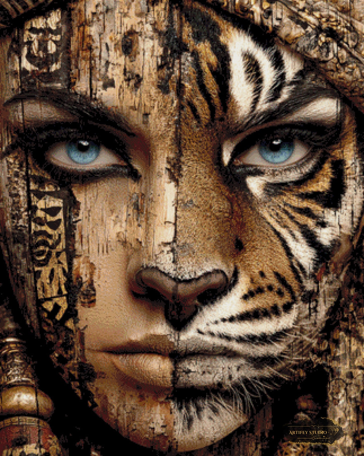 Innere Wildnis by Morrigan 80x100 mit 120 Farben