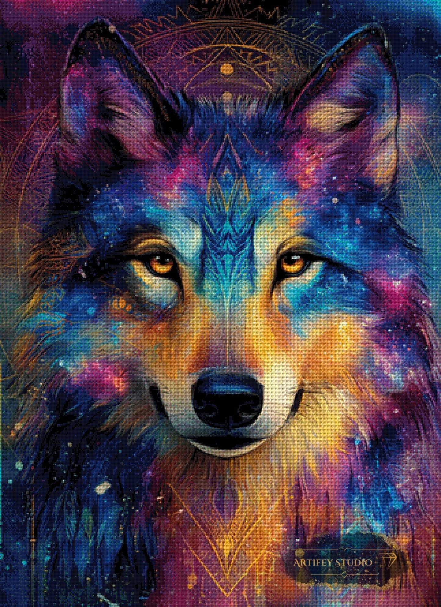 Astro-Lupus by Morrigan 80x110 mit 260 Farben