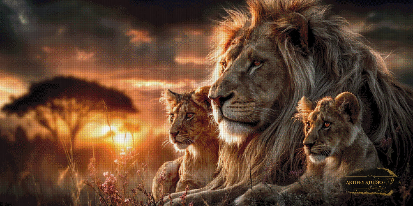 Das Herz der Savanne by Artifey 160x80 mit 160 Farben