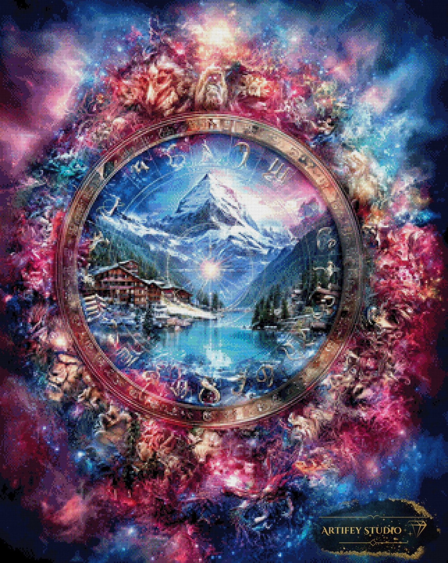 Sidus Terrae by Mirael 80x100 mit 290 Farben