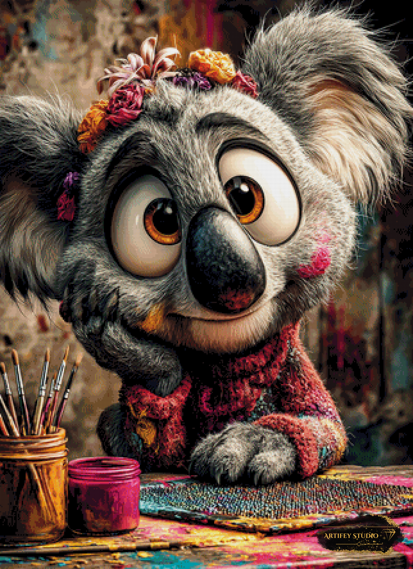 Hobby Time by Mirael 80x110 with 330 colors