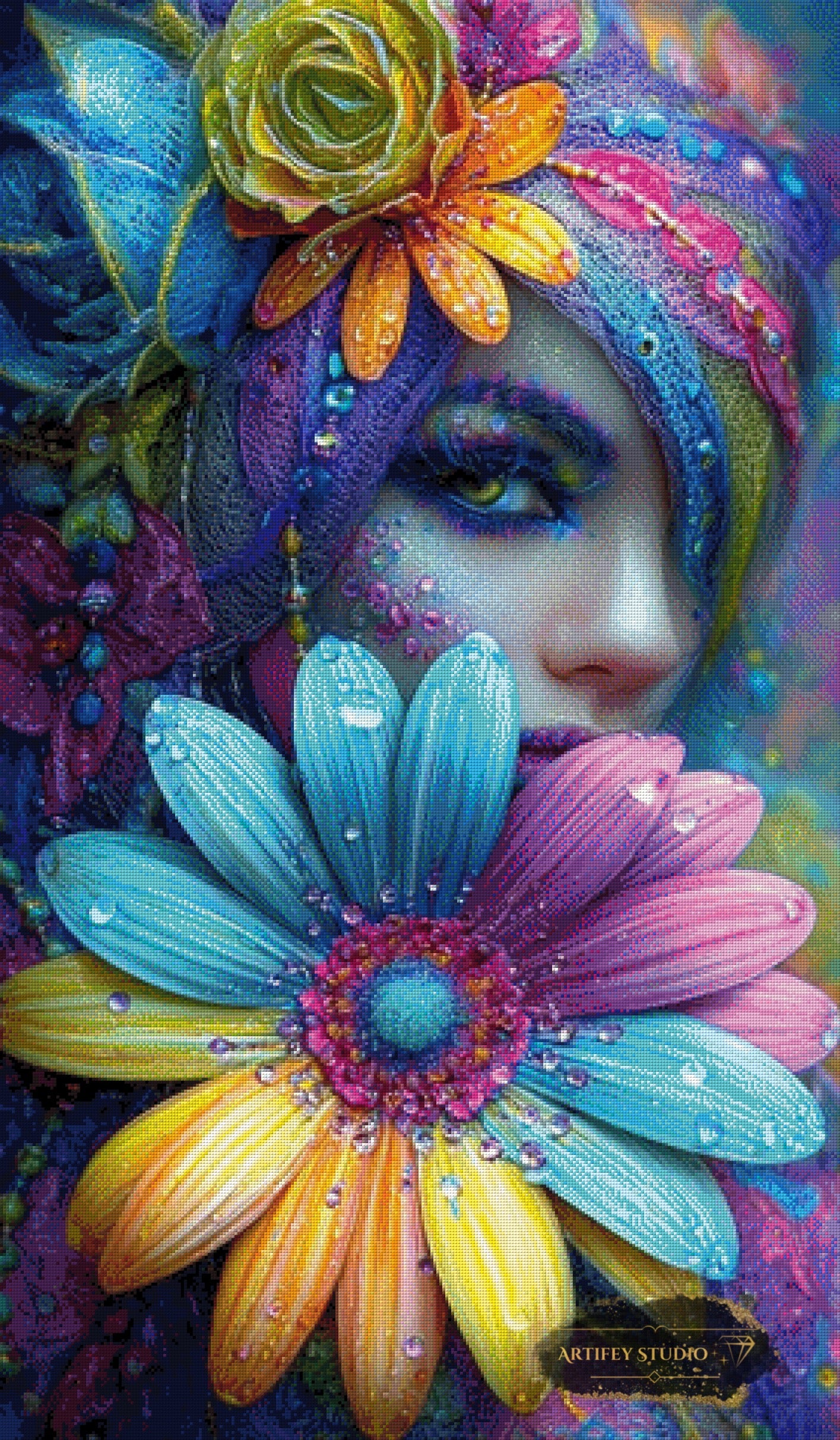 The Spectral Fairy by Skyler 70x120 mit 330 Farben