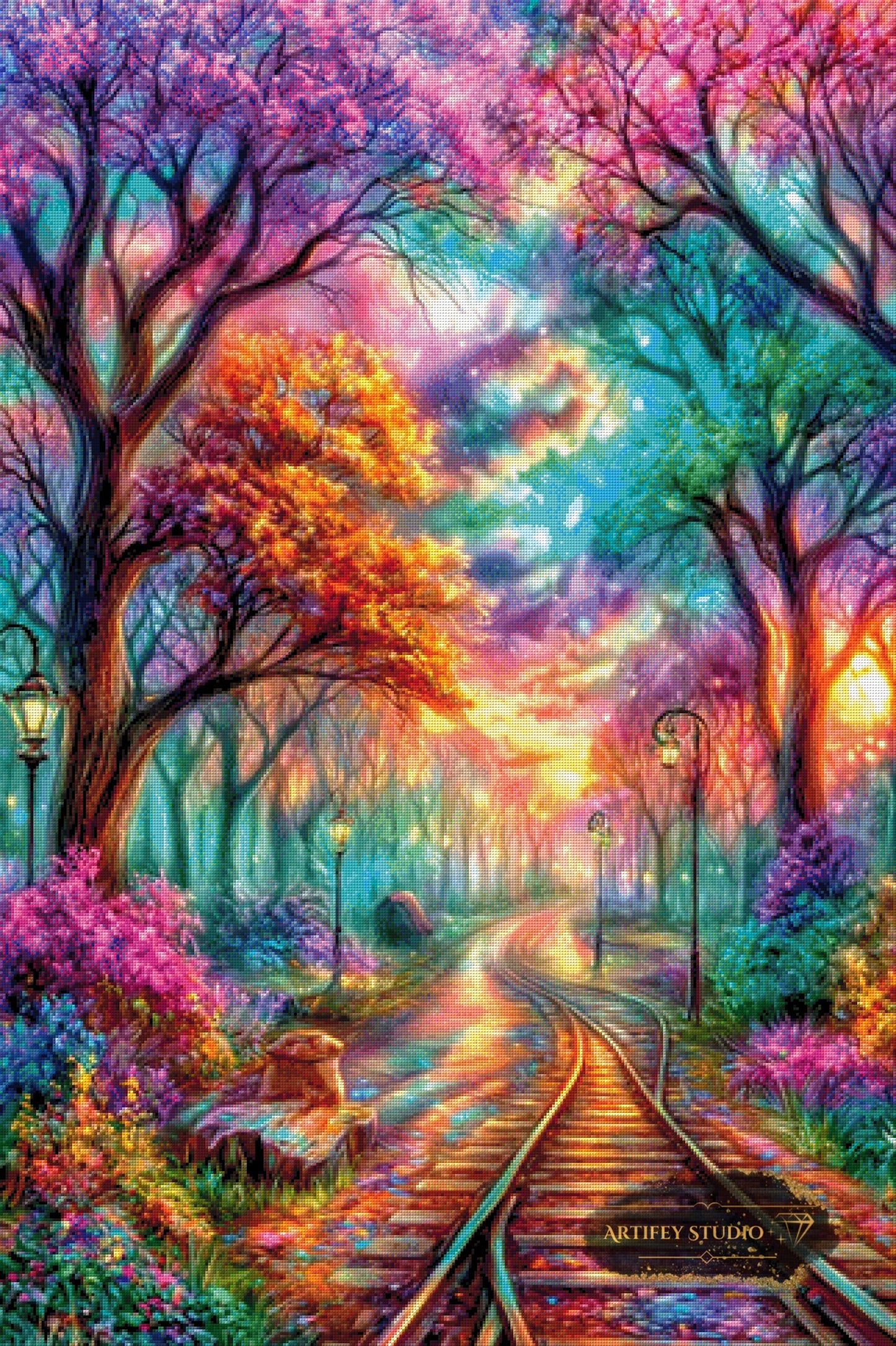 Spectrum Transit by Artifey 80x120 mit 410 Farben