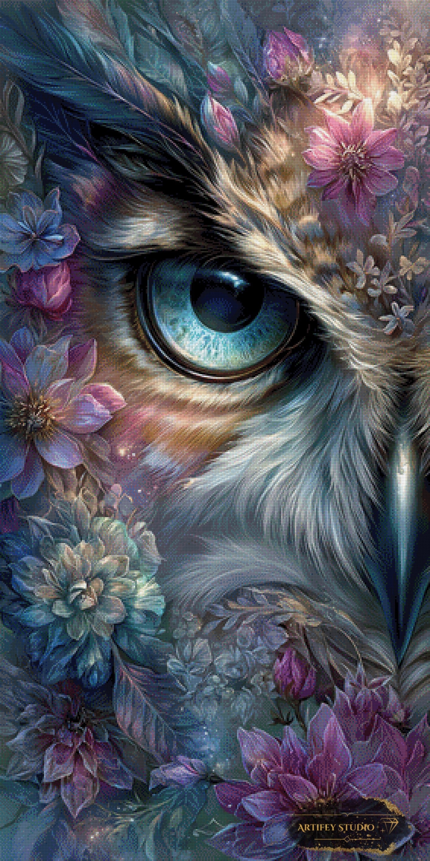 Geist der Natur by Mirael 70x140 mit 230 Farben