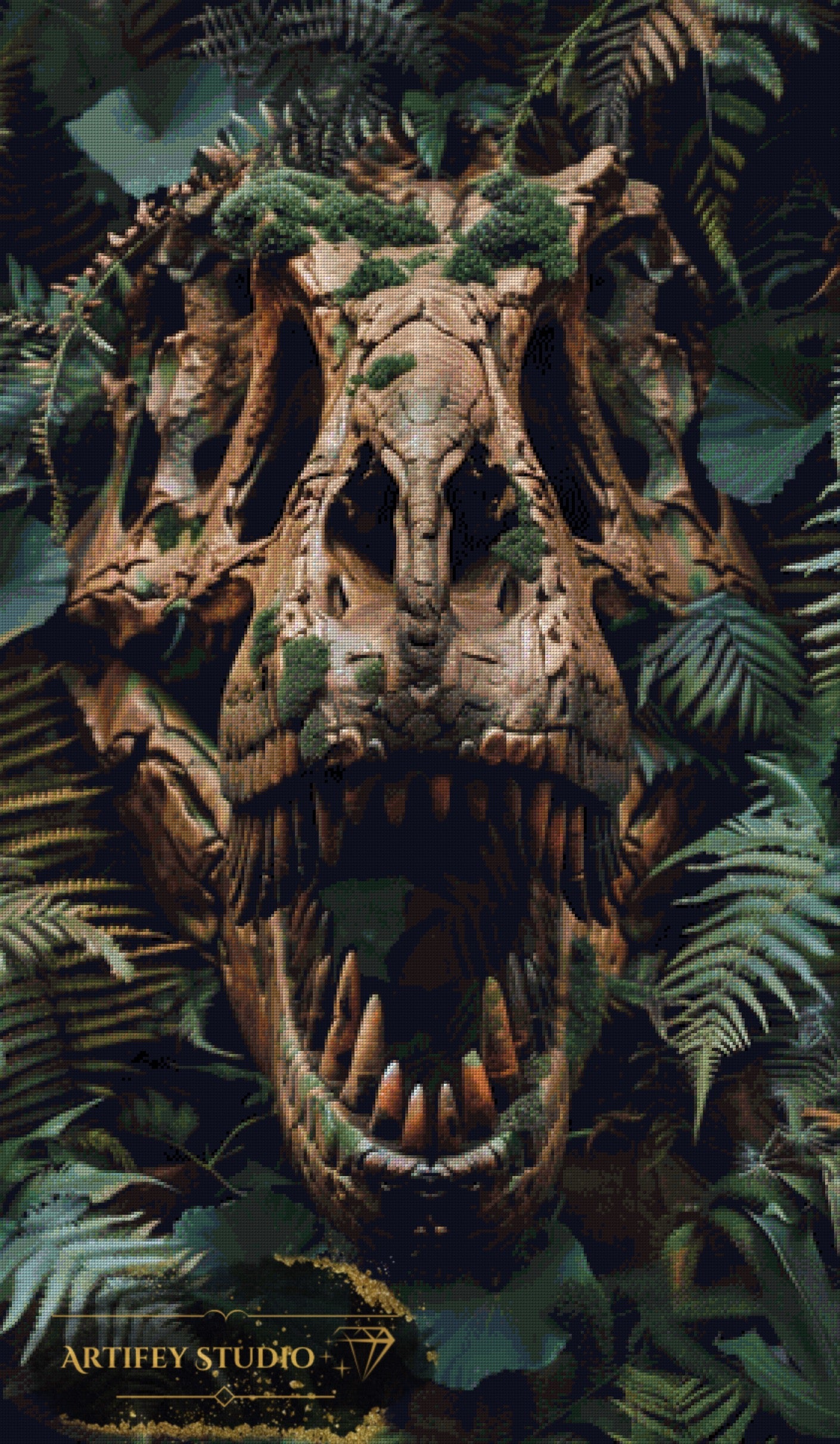 Relic of the Wilderness by Salzkatze 70x120 with 120 colors