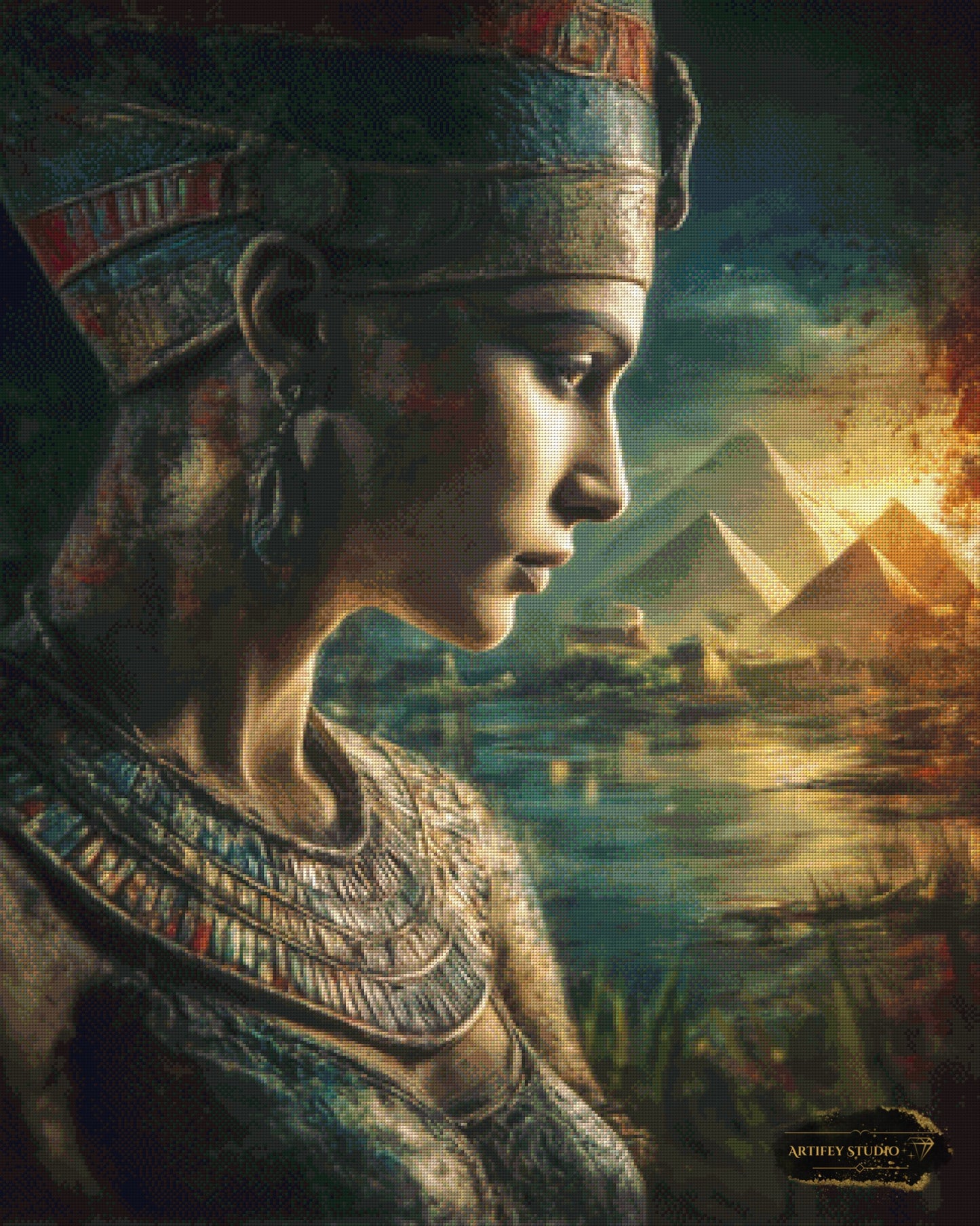 Longing by Skyler 80x100 mit 140 Farben