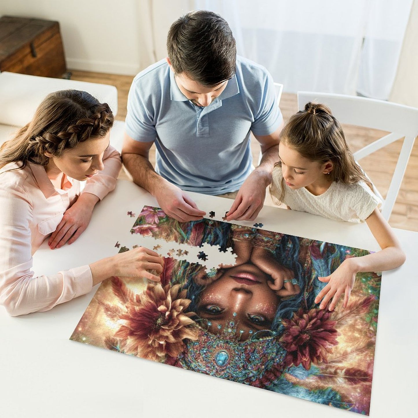 Indianerin by LaViie Jigsaw Puzzles