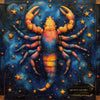 Sternzeichen Scorpion by Lexxa 80x80 mit 220 Farben Artifey Studio