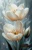 White Tulip by Lexxa 70x110 mit 140 Farben - Artifey Studio