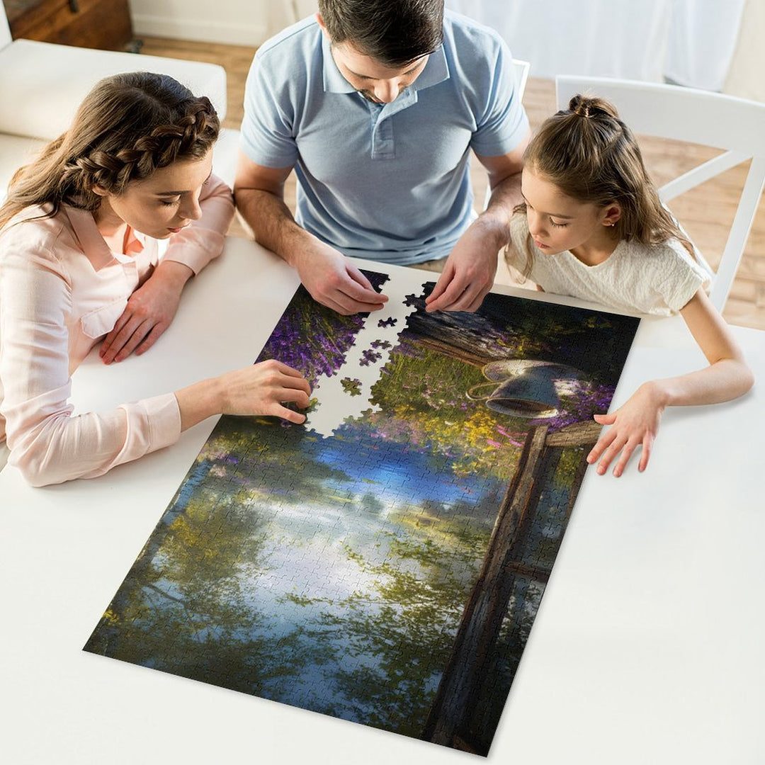 Kaffe am Fenster by Morrigan Jigsaw Puzzles - Artifey Studio