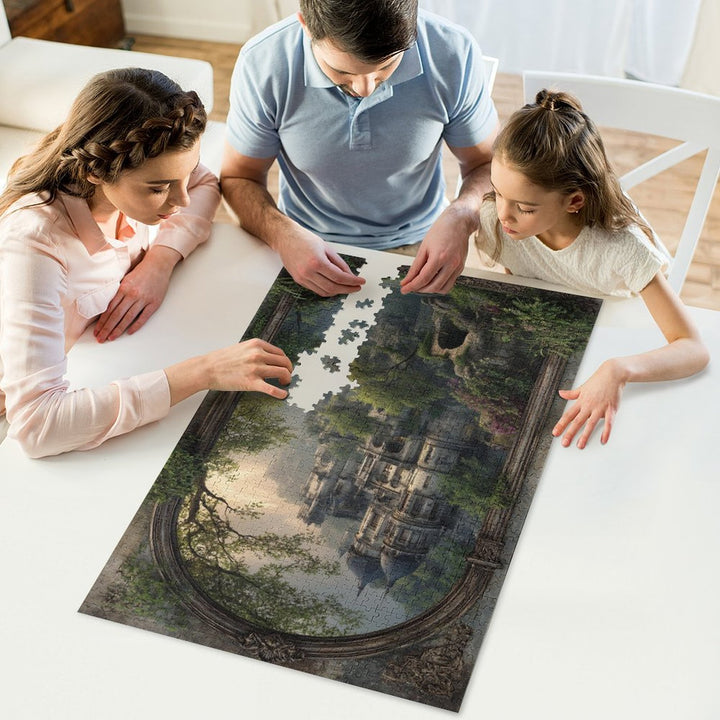 Castle Romance by Morrigan Jigsaw Puzzles - Artifey Studio