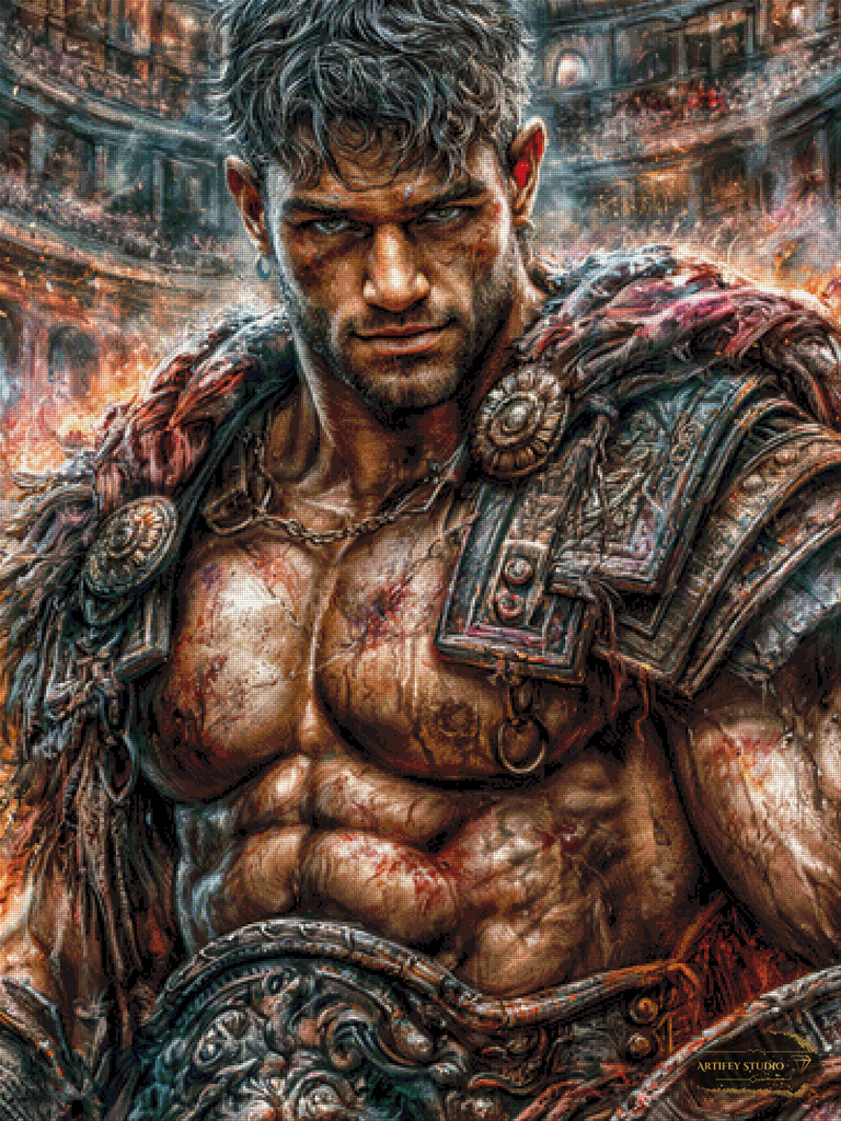 The last Battle by Artifey 90x120 mit 190 Farben