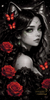 Lady Cat by Daye 70x140 mit 100 Farben