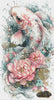 Aquatic Bloom by Mirael 70x130 mit 210 Farben Artifey Studio