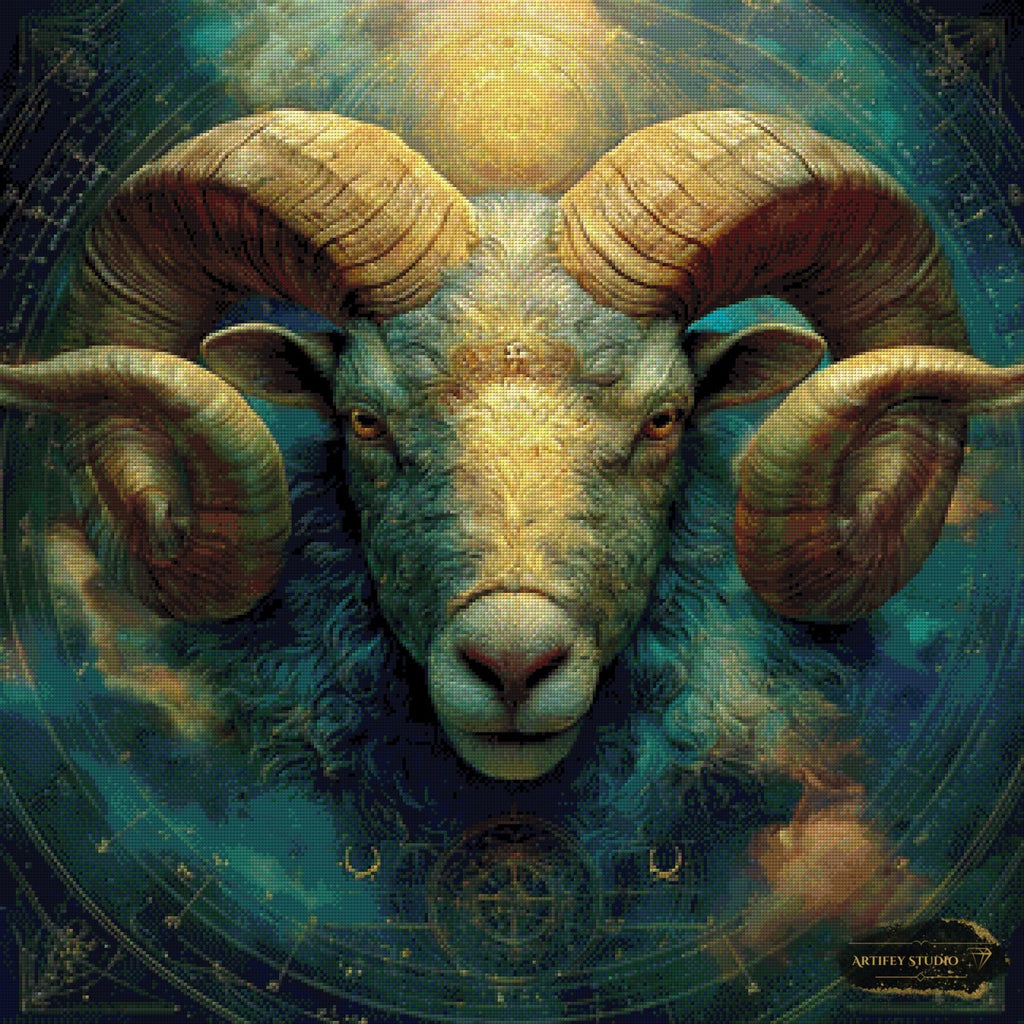Aries by Morrigan 80x80 mit 140 Farben Artifey Studio