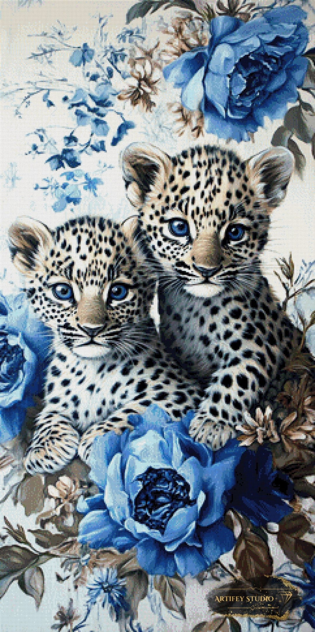 Bluepard Minis by Artifey 60x120 mit 150 Farben Artifey Studio