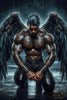 Midnight Saint by MAD 80x120 mit 110 Farben Artifey Studio