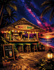 Beach Bar by Daye 70x90 mit 210 Farben