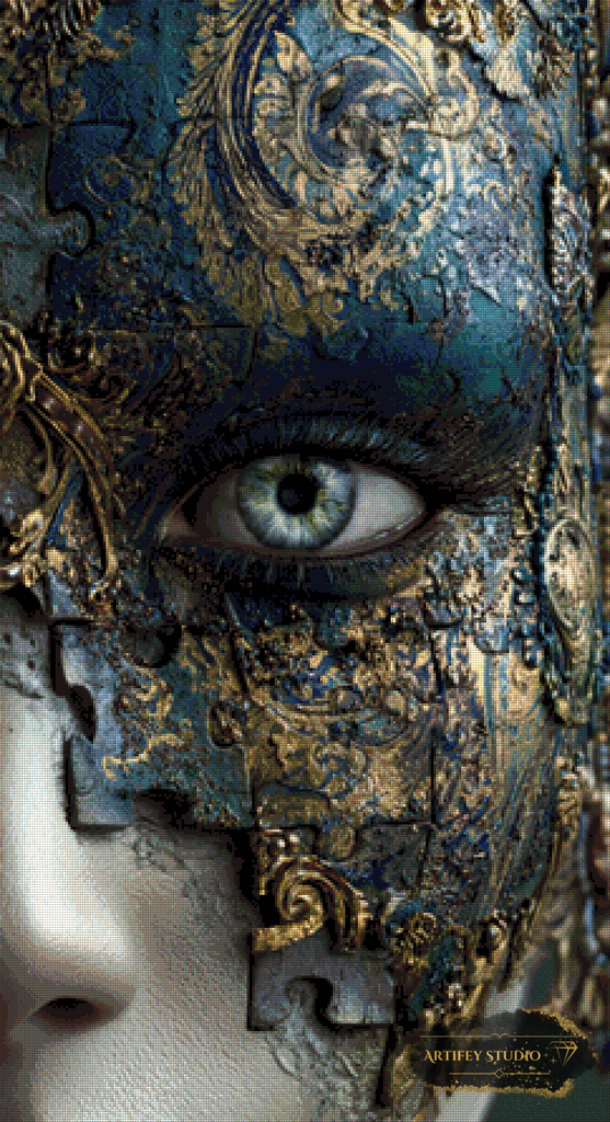 The Missing Piece by Skyler 60x110 mit 140 Farben