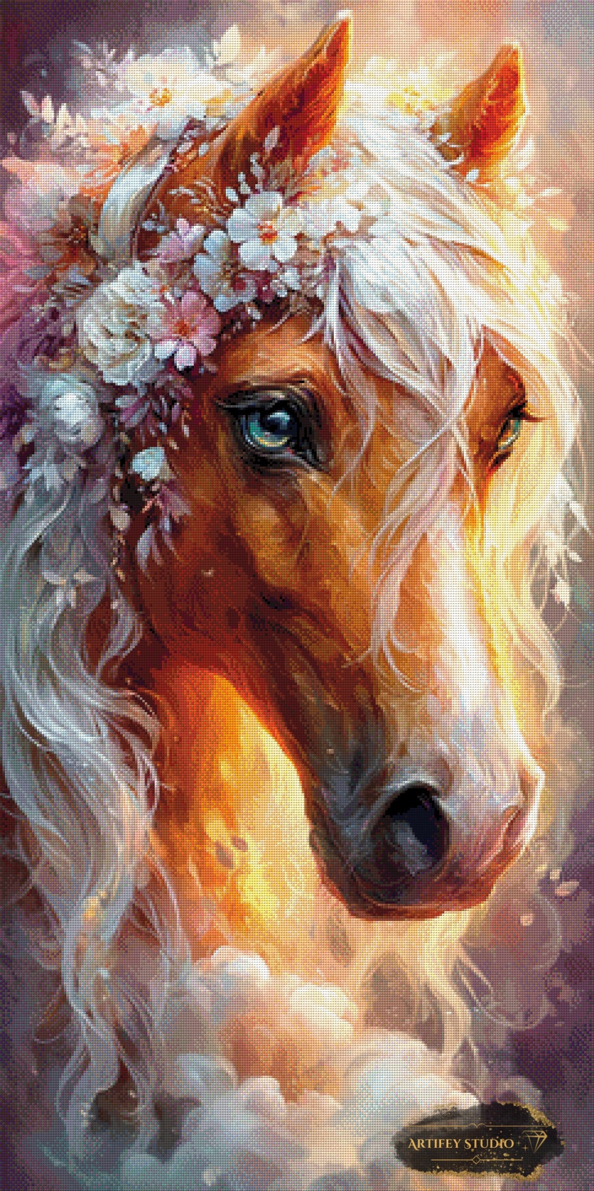 Flora Equina by Artifey 60x120 mit 230 Farben