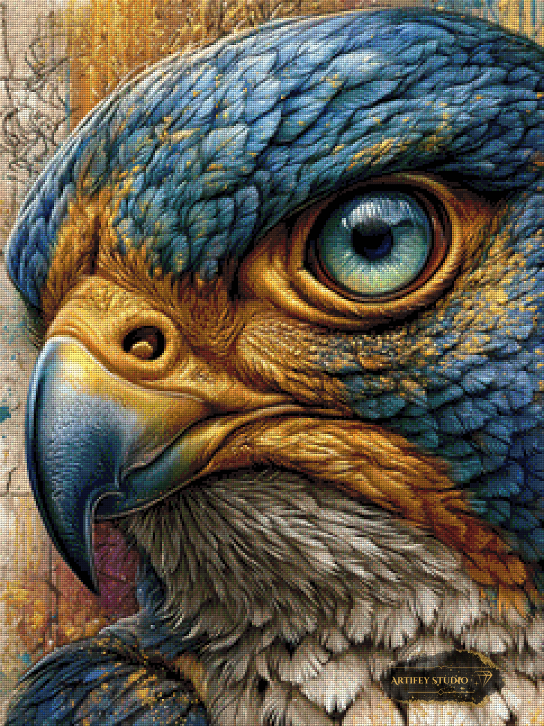 The watchfull Eye by Skyler 60x80 mit 200 Farben