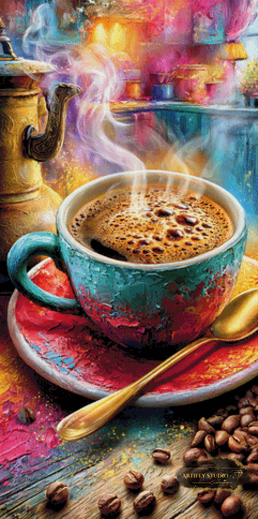 Aroma in Farben by Morrigan 60x120 mit 370 Farben