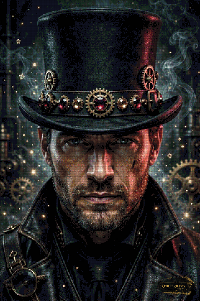 The Master of Time by MAD 80x120 with 140 colors