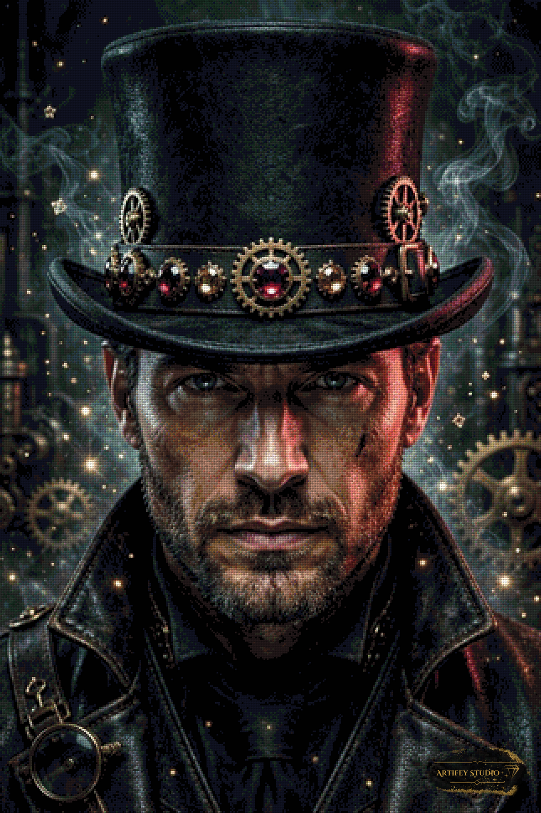 The Master of Time by MAD 80x120 with 140 colors