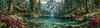 Paz de los Alpes by Artifey 180x50 mit 260 Farben