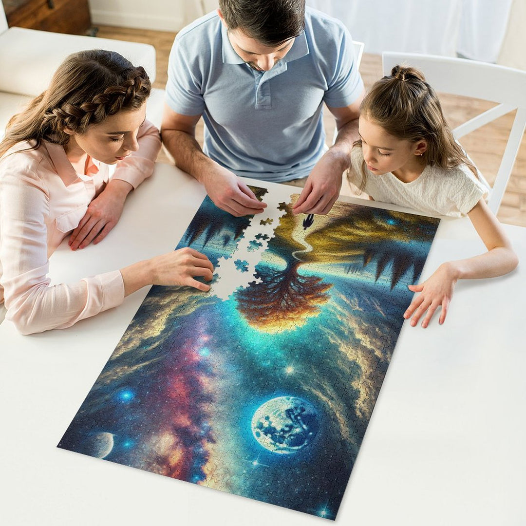 Path into the light by Diynamite Jigsaw Puzzles - Artifey Studio