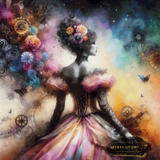 Ode an die vergessene Zeit by Artifey 80x80 mit 250 Farben