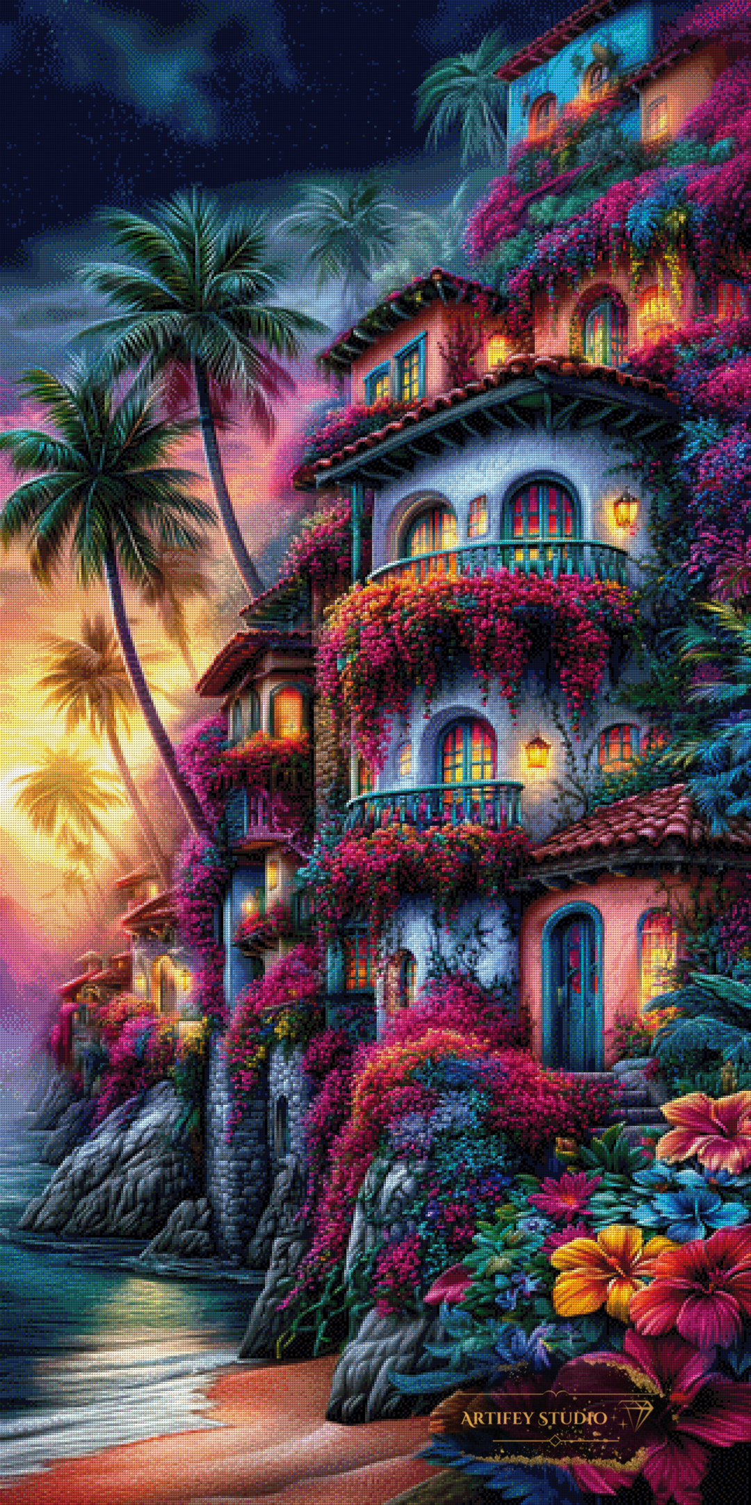 Casa Tropica II by Morrigan 80x160 mit 370 Farben
