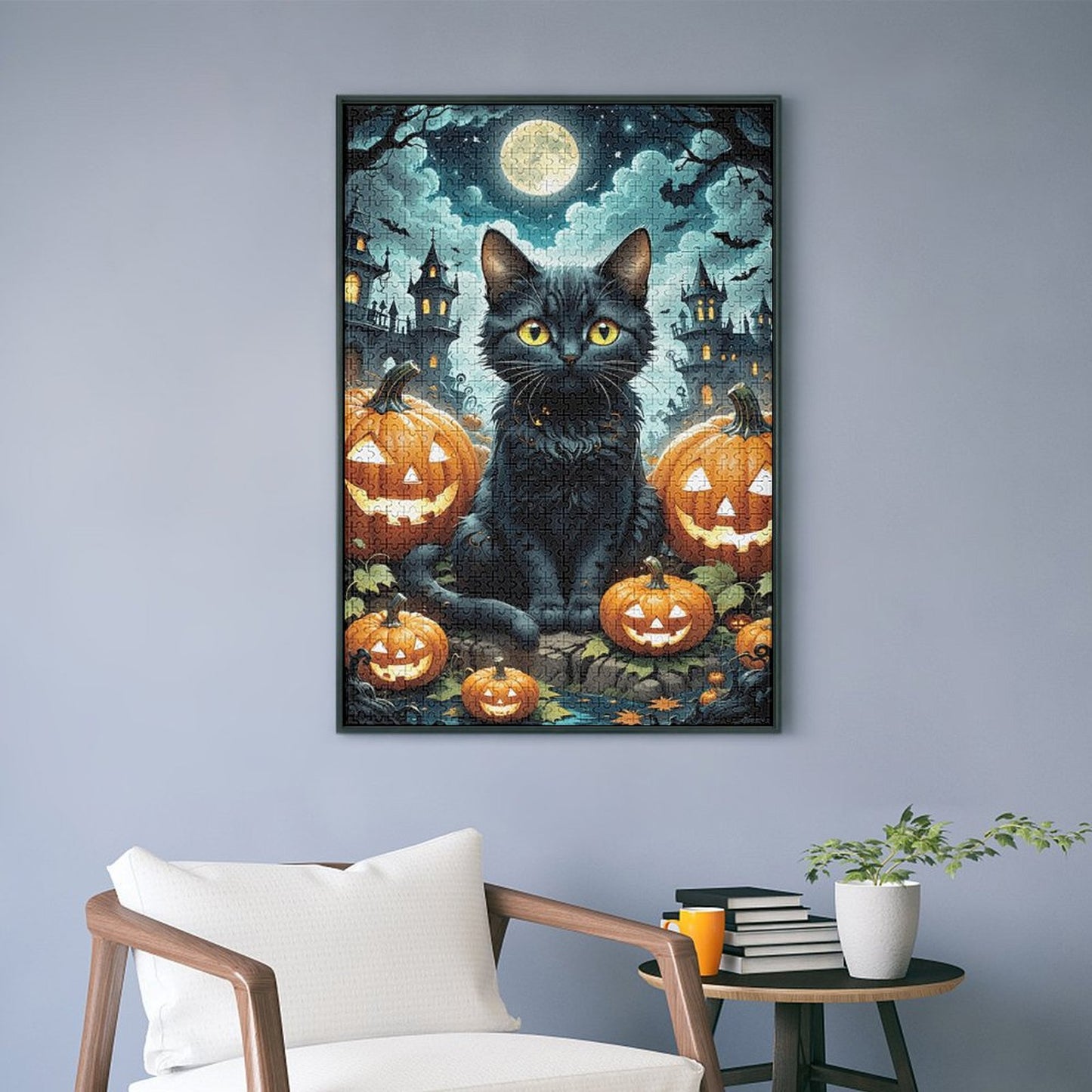 Blacky on Elm Street by Artifey Jigsaw Puzzles