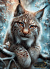 Winterluchs by LaViie 80x110 mit 170 Farben - Artifey Studio