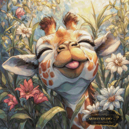 Silly Safari Queen by Salzkatze 70x70 mit 160 Farben