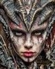 Regina Draconis by Morrigan 80x100 mit 170 Farben - Artifey Studio