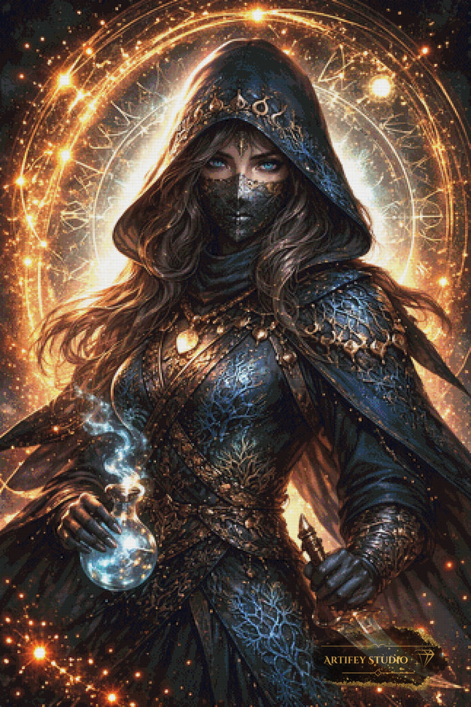 La guardiana Arcana de Katrin 80x120 con 190 colores