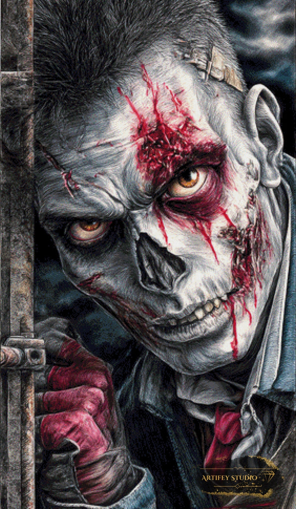 Zombie by Lexxa 70x120 mit 170 Farben Artifey Studio