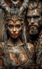 Valkyrie´s Warrior by Morrigan 80x140 mit 140 Farben - Artifey Studio