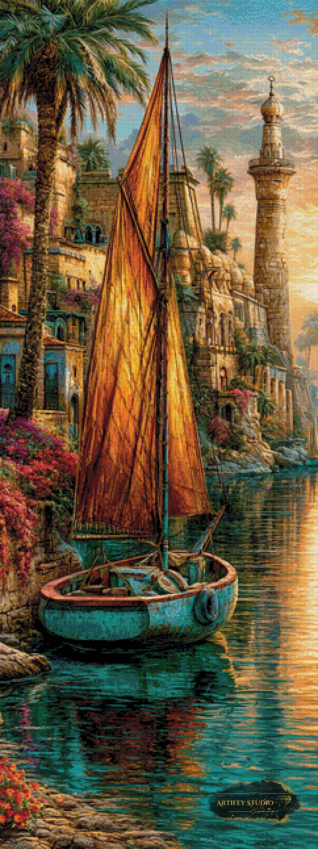 Nubian Twilight by Morrigan 60x160 mit 260 Farben
