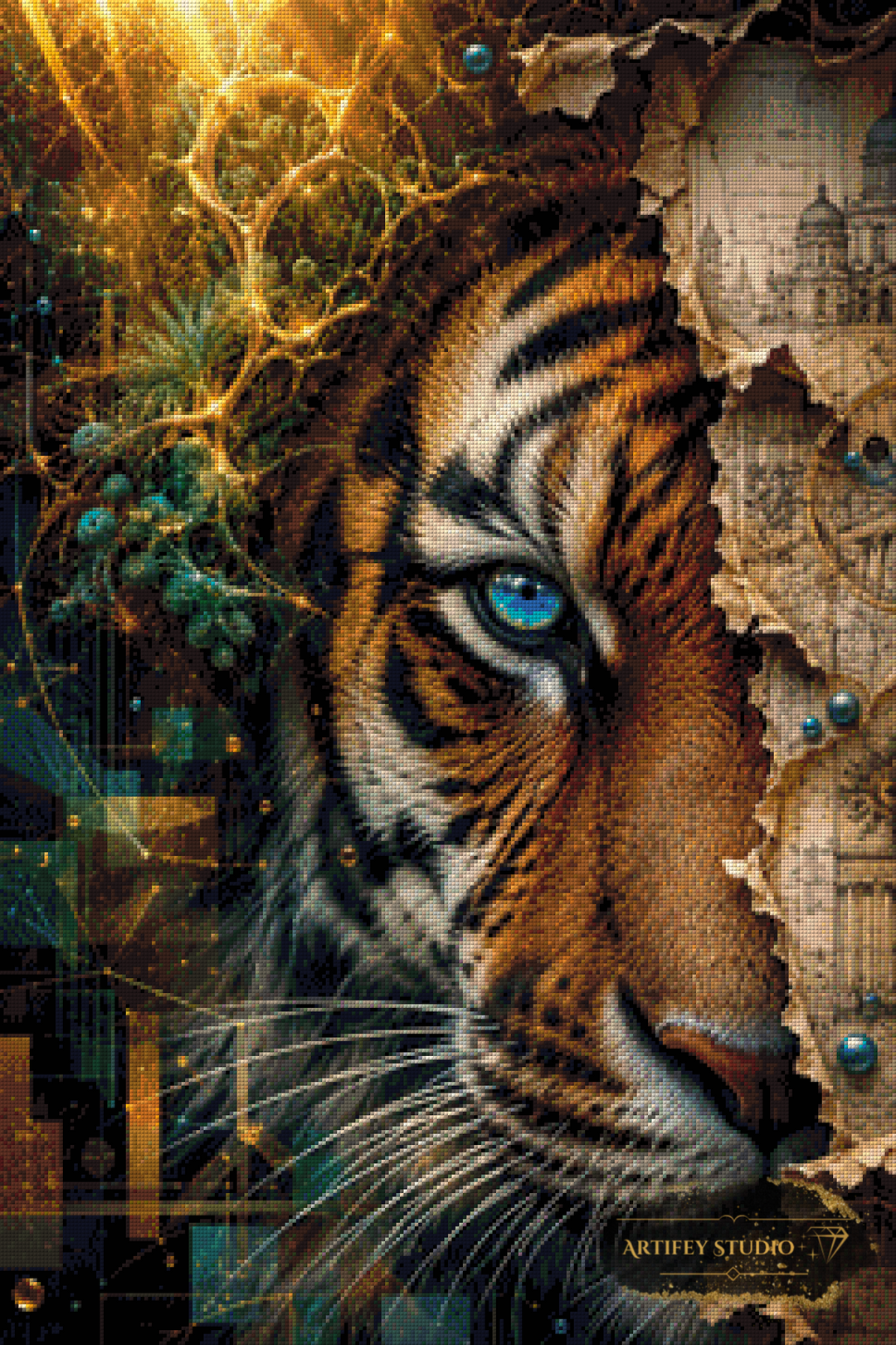 Codex der Wildnis by Saphira 60x90 mit 150 Farben