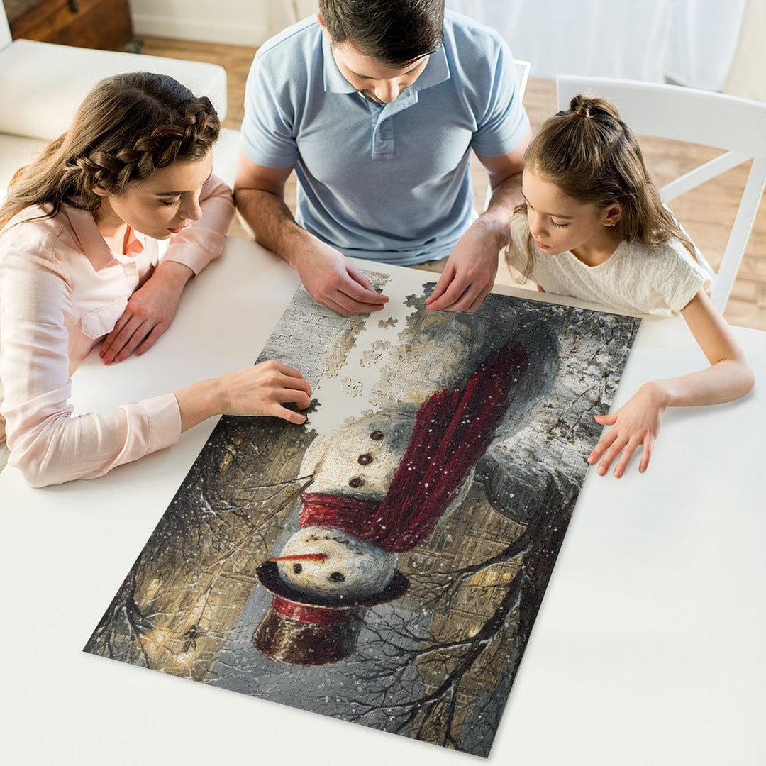 Snowman by Skyler Jigsaw Puzzles - Artifey Studio