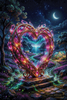 Zauberherz by MAD 80x120 mit 360 Farben