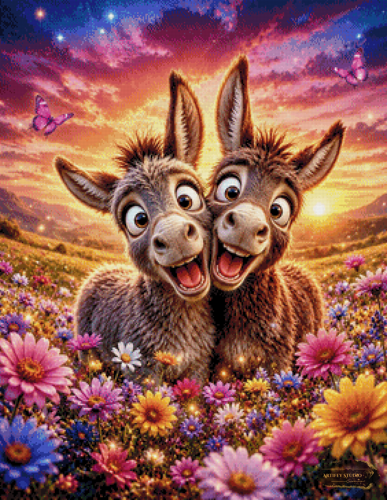 Magic Way of Friends by Daye 70x90 with 260 colors