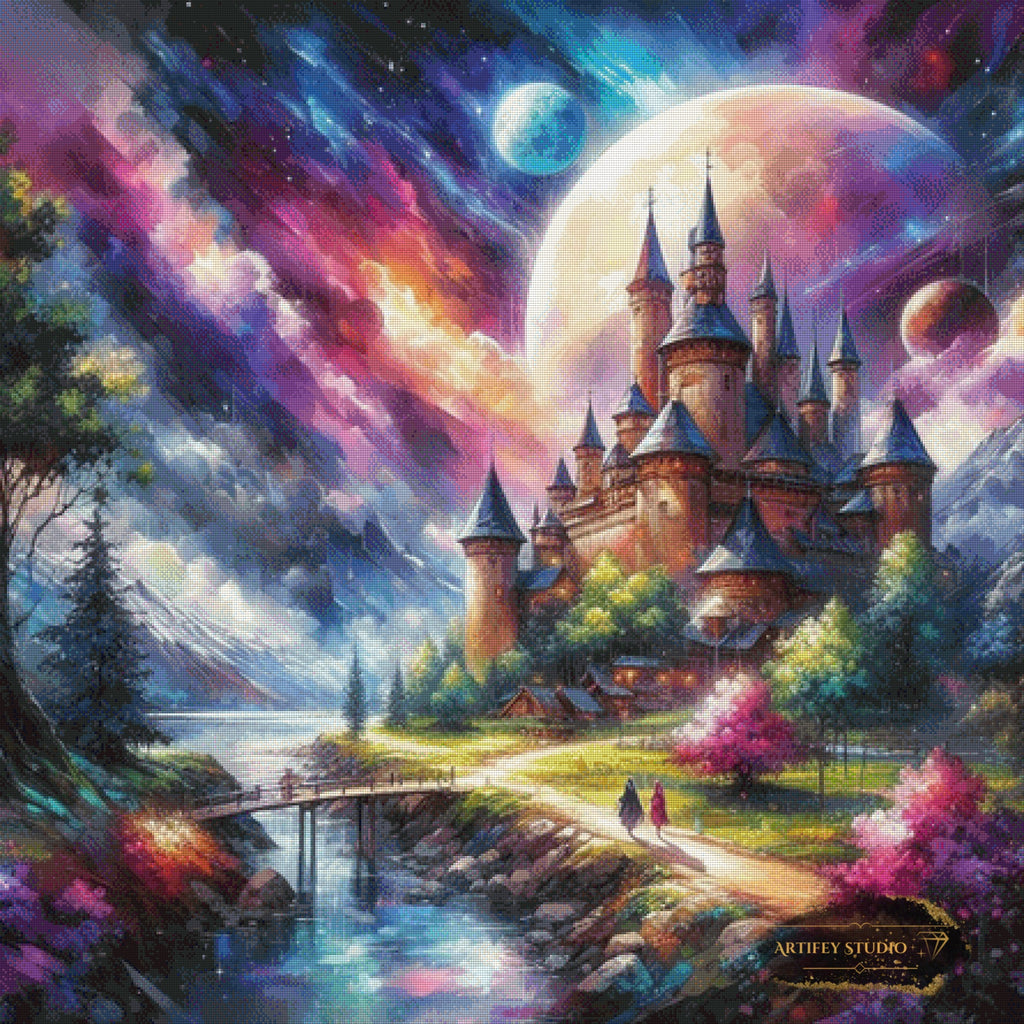 Sternenwacht von Eldoria by Artifey 110x110 mit 300 Farben - Artifey Studio